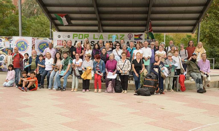La 4ª Marcha Mundial en Madrid, en Vallecas