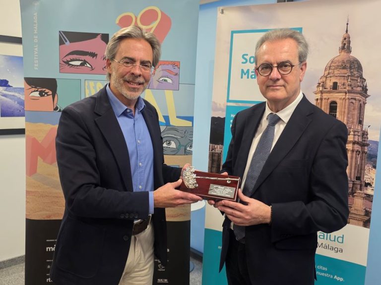 El Festival de Málaga y el Hospital Quirónsalud Málaga celebran juntos en un acto sus 14 años de colaboración