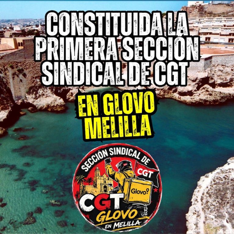 La plantilla de Glovo en Melilla se organiza ante el anuncio de ERE