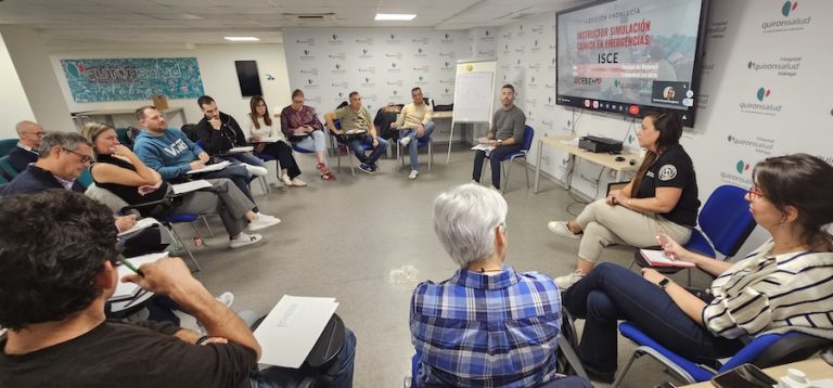 Quirónsalud Málaga acoge una nueva edición del Curso de Instructores de Simulación Clínica en Emergencias