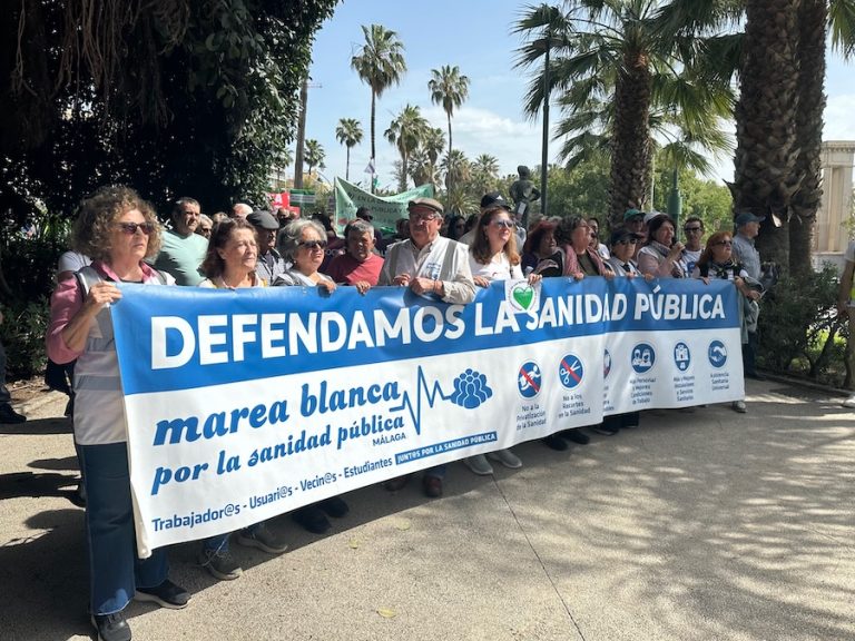 Málaga clama hoy por una sanidad pública digna
