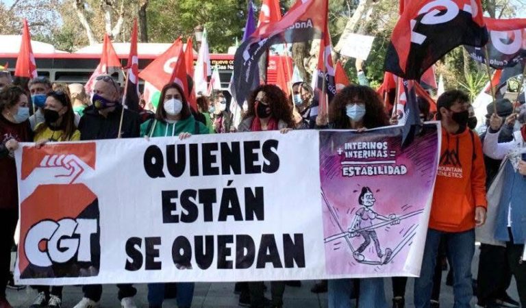 Huelga en la educación pública no universitaria andaluza los días 29 y 30 de abril