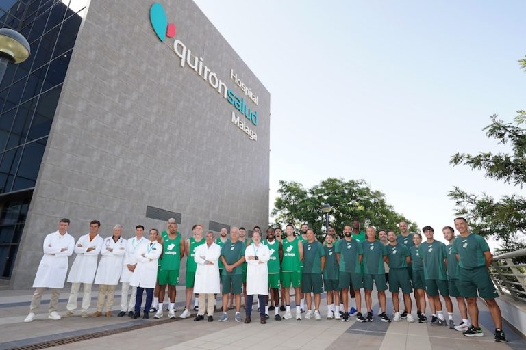 El Hospital Quirónsalud Málaga marca el inicio de temporada del Unicaja Baloncesto